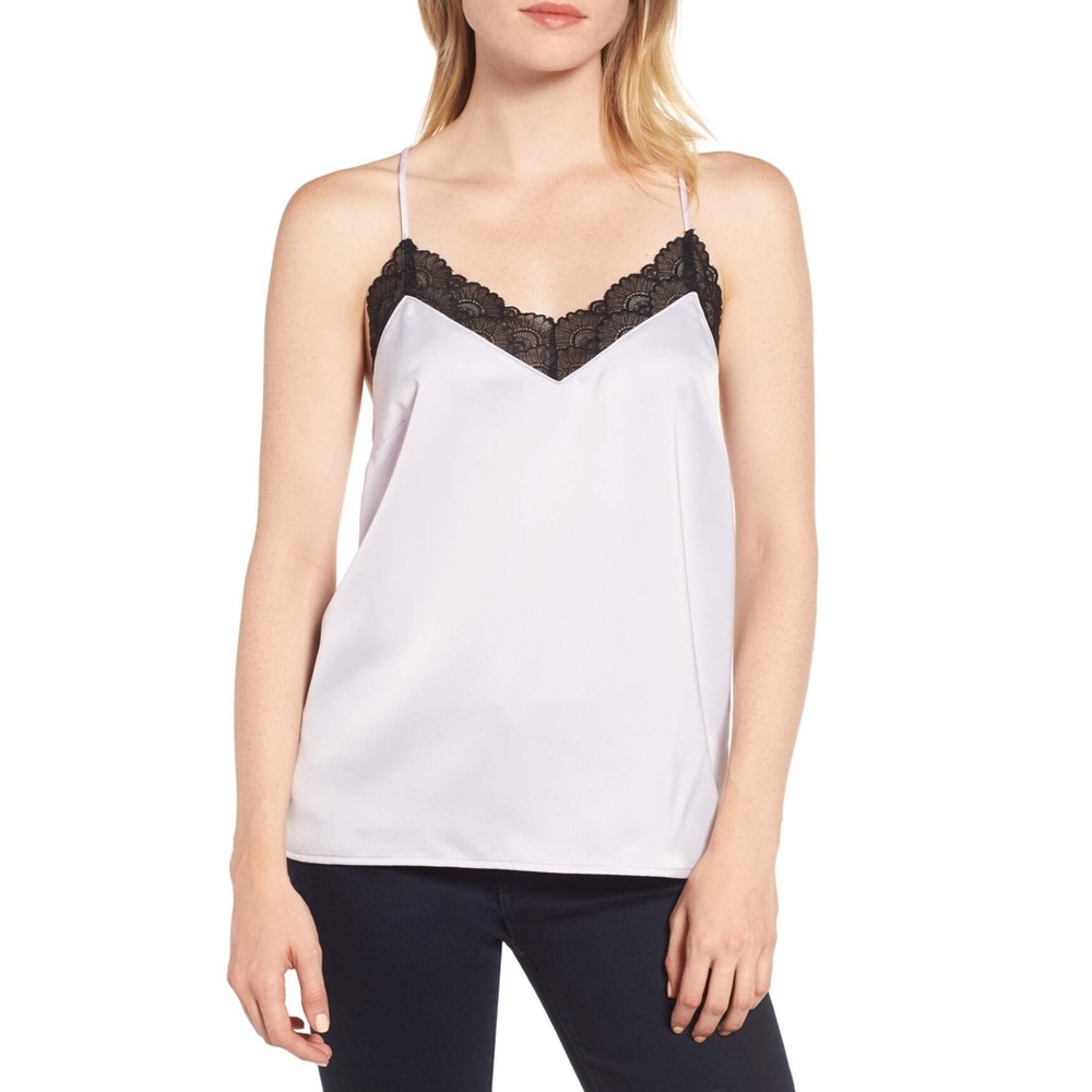 Gibson X Living in Yellow Betty Lace Trim Camisole
